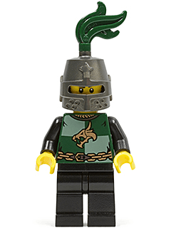 Kingdoms - Dragon Knight Quarters, Helmet Closed, Long Brown Moustache