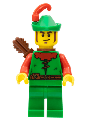 LEGO Forestman (cas557) Castle Minifigure