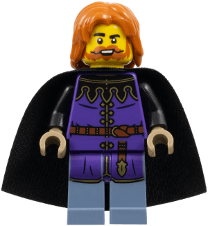 LEGO Queen's Tax Collector (cas588) Castle Minifigure
