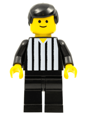 LEGO Soccer Referee Coca-Cola (cc4454) Sports Minifigure