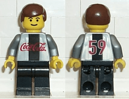 Soccer Player Coca-Cola Secret Player B - Silver