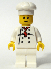 LEGO Chef (chef017) Town / City Minifigure