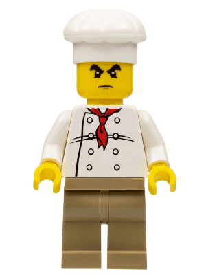 LEGO Chef (chef022) Town / City Minifigure