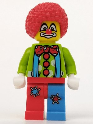 LEGO Circus Clown Series 1 (Minifigure Only without Stand and Accessories) (col004) Collectible Minifigures Minifigure