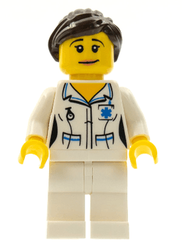 LEGO Nurse Series 1 (Minifigure Only without Stand and Accessories) (col011) minifigure