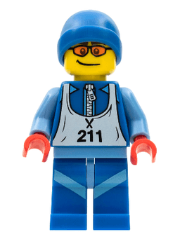 LEGO Skier Series 2 (Minifigure Only without Stand and Accessories) (col028) minifigure