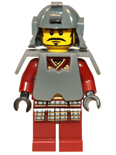 LEGO Samurai Warrior Series 3 (Minifigure Only without Stand and Accessories) (col035) Collectible Minifigures Minifigure
