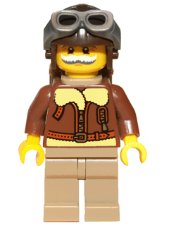 LEGO Pilot Series 3 (Minifigure Only without Stand and Accessories) (col036) minifigure