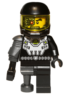 LEGO Space Villain Series 3 (Minifigure Only without Stand and Accessories) (col038) minifigure