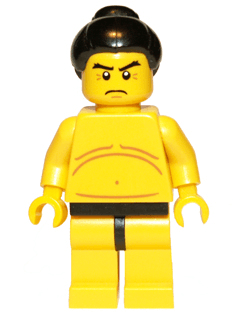 LEGO Sumo Wrestler Series 3 (Minifigure Only without Stand and Accessories) (col043) minifigure