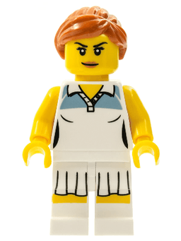 LEGO Tennis Player Series 3 (Minifigure Only without Stand and Accessories) (col046) minifigure