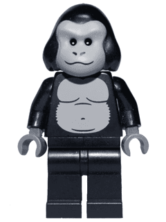 LEGO Gorilla Suit Guy Series 3 (Minifigure Only without Stand and Accessories) (col048) Collectible Minifigures Minifigure