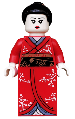 LEGO Kimono Girl Series 4 (Minifigure Only without Stand and Accessories) (col050) Collectible Minifigures Minifigure
