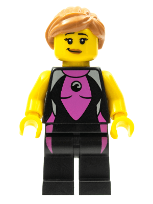 LEGO Surfer Girl Series 4 (Minifigure Only without Stand and Accessories) (col053) Collectible Minifigures Minifigure