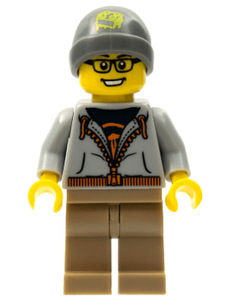 LEGO Street Skater Series 4 (Minifigure Only without Stand and Accessories) (col057) minifigure