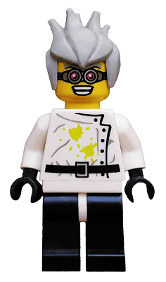 LEGO Crazy Scientist Series 4 (Minifigure Only without Stand and Accessories) (col064) minifigure
