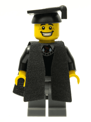 LEGO Graduate Series 5 (Minifigure Only without Stand and Accessories) (col065) Collectible Minifigures Minifigure
