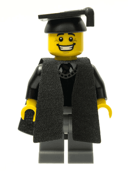 LEGO Graduate Series 5 (Minifigure Only without Stand and Accessories) (col065) minifigure