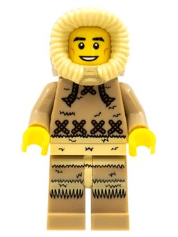 Ice Fisherman, Series 5 (Minifigure Only without Stand and Accessories)