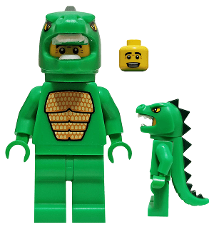 LEGO Lizard Man Series 5 (Minifigure Only without Stand and Accessories) (col070) Collectible Minifigures Minifigure
