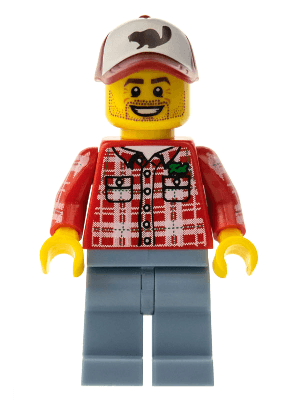 LEGO Lumberjack Series 5 (Minifigure Only without Stand and Accessories) (col072) Collectible Minifigures Minifigure
