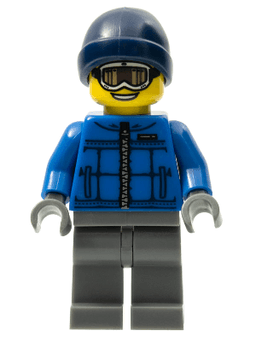 LEGO Snowboarder Guy Series 5 (Minifigure Only without Stand and Accessories) (col080) minifigure