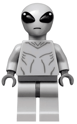 LEGO Classic Alien Series 6 (Minifigure Only without Stand and Accessories) (col081) minifigure