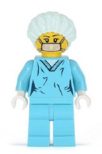 LEGO Surgeon Series 6 (Minifigure Only without Stand and Accessories) (col091) Collectible Minifigures Minifigure