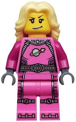 LEGO Intergalactic Girl Series 6 (Minifigure Only without Stand and Accessories) (col093) minifigure