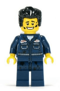 LEGO Mechanic Series 6 (Minifigure Only without Stand and Accessories) (col095) minifigure