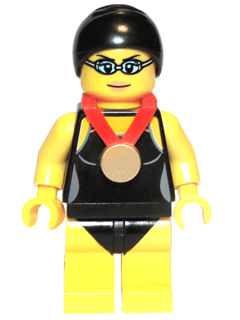LEGO Swimming Champion Series 7 (Minifigure Only without Stand and Accessories) (col097) Collectible Minifigures Minifigure
