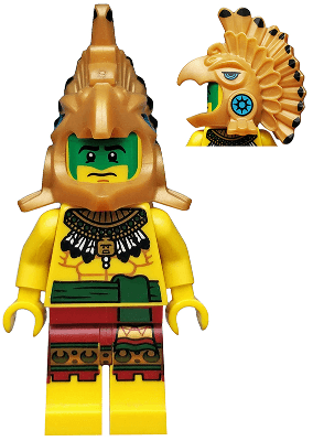 LEGO Aztec Warrior Series 7 (Minifigure Only without Stand and Accessories) (col098) Collectible Minifigures Minifigure