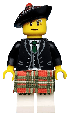 LEGO Bagpiper Series 7 (Minifigure Only without Stand and Accessories) (col102) Collectible Minifigures Minifigure