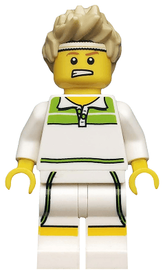 LEGO Tennis Ace Series 7 (Minifigure Only without Stand and Accessories) (col105) minifigure