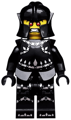 LEGO Evil Knight Series 7 (Minifigure Only without Stand and Accessories) (col110) Collectible Minifigures Minifigure