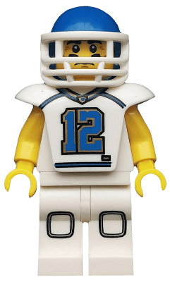 LEGO Football Player Series 8 (Minifigure Only without Stand and Accessories) (col117) minifigure