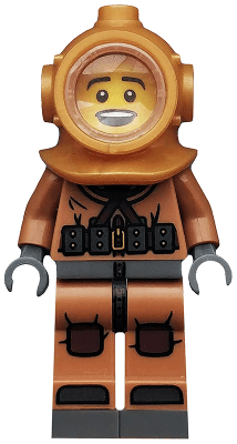 LEGO Diver Series 8 (Minifigure Only without Stand and Accessories) (col118) Collectible Minifigures Minifigure