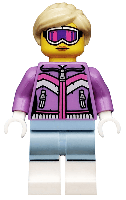 LEGO Downhill Skier Series 8 (Minifigure Only without Stand and Accessories) (col119) minifigure