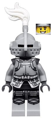 LEGO Heroic Knight Series 9 (Minifigure Only without Stand and Accessories) (col132) Collectible Minifigures Minifigure