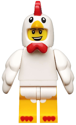 LEGO Chicken Suit Guy Series 9 (Minifigure Only without Stand and Accessories) (col135) Collectible Minifigures Minifigure
