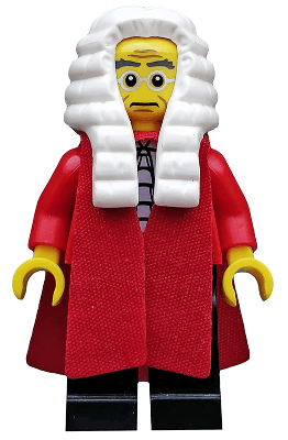 LEGO Judge Series 9 (Minifigure Only without Stand and Accessories) (col138) Collectible Minifigures Minifigure