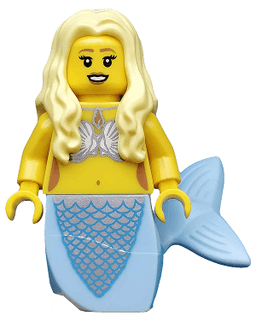 LEGO Mermaid Series 9 (Minifigure Only without Stand and Accessories) (col140) minifigure