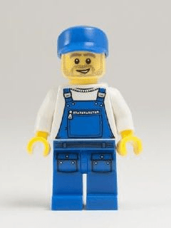 LEGO Plumber Series 9 (Minifigure Only without Stand and Accessories) (col144) minifigure