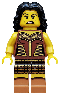 LEGO Warrior Woman Series 10 (Minifigure Only without Stand and Accessories) (col148) Collectible Minifigures Minifigure