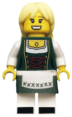 LEGO Pretzel Girl Series 11 (Minifigure Only without Stand and Accessories) (col165) Collectible Minifigures Minifigure