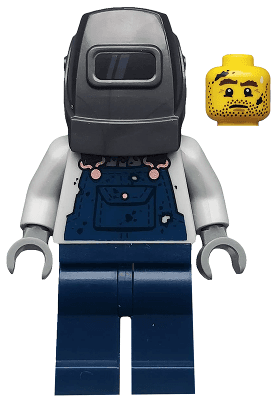 LEGO Welder Series 11 (Minifigure Only without Stand and Accessories) (col172) Collectible Minifigures Minifigure