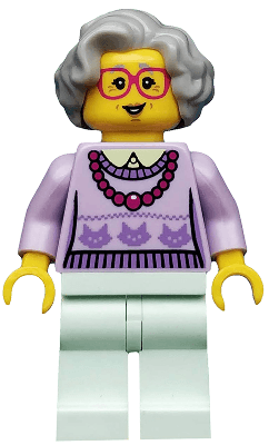 LEGO Grandma Series 11 (Minifigure Only without Stand and Accessories) (col176) Collectible Minifigures Minifigure