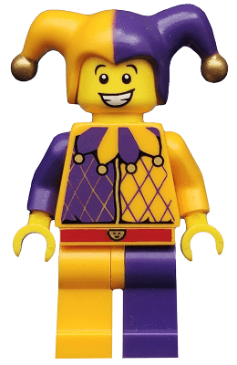 LEGO Jester Series 12 (Minifigure Only without Stand and Accessories) (col187) Collectible Minifigures Minifigure