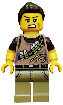 LEGO Dino Tracker Series 12 (Minifigure Only without Stand and Accessories) (col188) Collectible Minifigures Minifigure