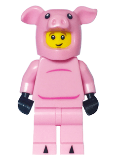 LEGO Piggy Guy Series 12 (Minifigure Only without Stand and Accessories) (col192) Collectible Minifigures Minifigure